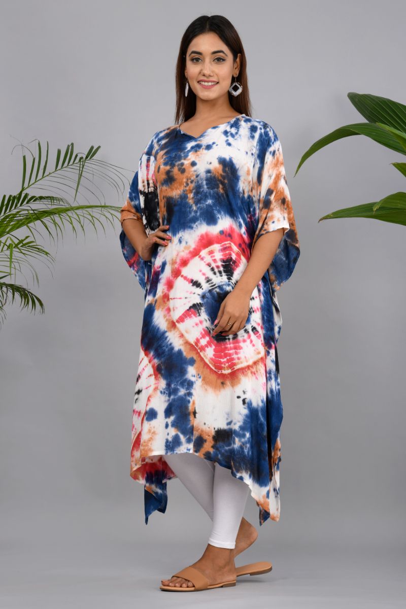 Stylish tie dye kurti – Haaniya Creation