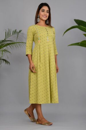 DRESSOFY Women Self Design Flared Kurta - Buy DRESSOFY Women Self Design  Flared Kurta Online at Best Prices in India | Flipkart.com